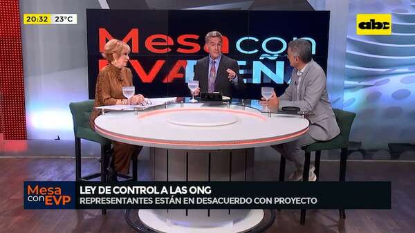 Ley de control a las ONG: representantes están en desacuerdo con proyecto - Mesa de Periodistas - ABC Color