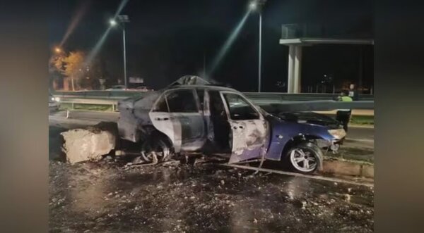 Dos personas murieron calcinadas tras accidente en la autopista Ñu Guasu