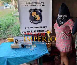 Fiscal imputará a mujer detenida por microtráfico en María Victoria - Radio Imperio 106.7 FM