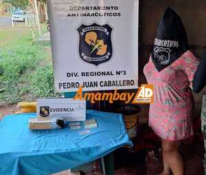 Fiscal imputará a mujer detenida por microtráfico en María Victoria