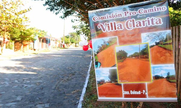 Financiación conjunta permitió nuevamente la construcción de 150 metros lineales de empedrado en Coronel Oviedo – Prensa 5