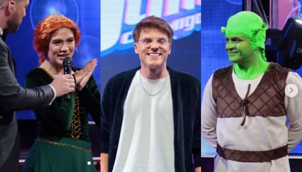 Leo y un reñido versus con los participantes de "Baila Conmigo" - Teleshow