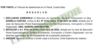 Tribunal de Apelación revoca condena unitaria a Armando Javier Rotela 