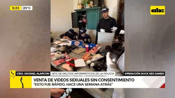 Empresario fue detenido por supuesta venta de videos sexuales sin consentimiento - ABC Noticias - ABC Color