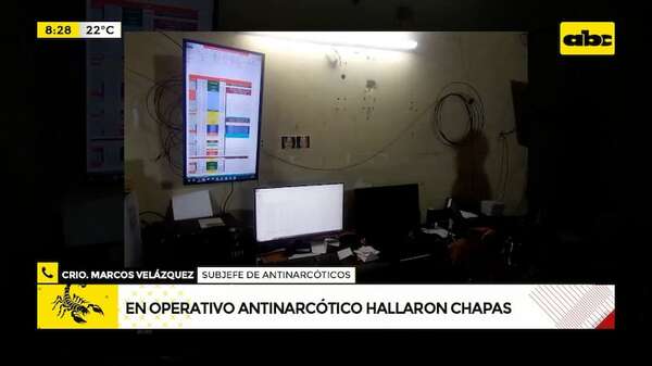 Video: Buscaban droga y encontraron chapas falsas - ABC Noticias - ABC Color