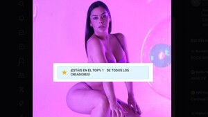 Larissa Riquelme pureó que ya se convirtió paraguaya número 1 de Only Fans