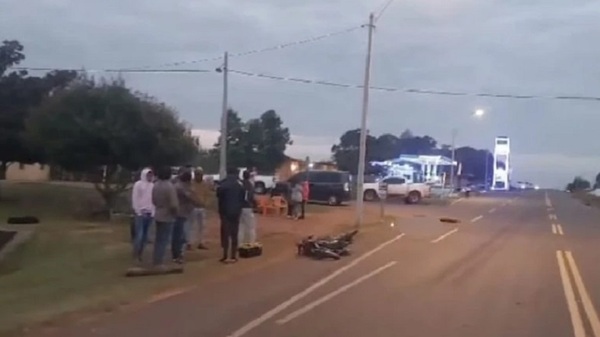 Canindeyú: Motociclista muere en brutal accidente - Noticias Paraguay