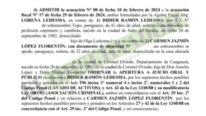 Presuntos colaboradores del narco Narciso Ayala afrontarán juicio 