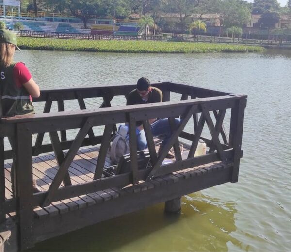 MADES VERIFICA AGUA DE LA LAGUNA DE ITÁ