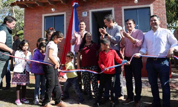 Gobierno entrega viviendas a 50 familias en Caazapá – Prensa 5