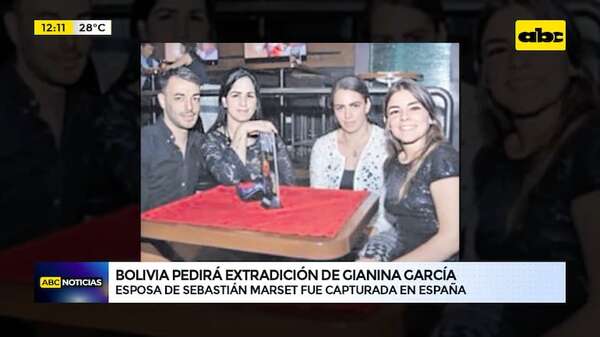 Video: Bolivia pedirá extradición de Gianina García - ABC Noticias - ABC Color