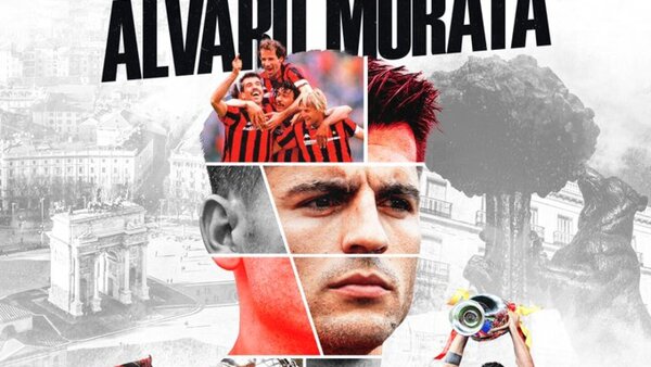 Milan hace oficial el fichaje de Álvaro Morata