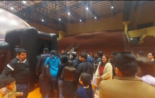 Colonia de vacaciones con planetario éxito en Hernandarias - La Clave