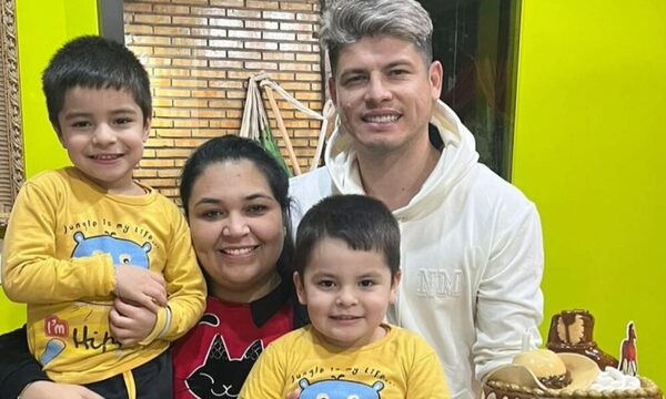 [GALERÍA] ¡El intimo festejo de cumple del arquero luqueño!