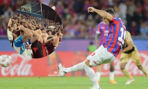 ¡Mirá el platal que le hizo perder Churin a un cerrista con su penal a las nubes!