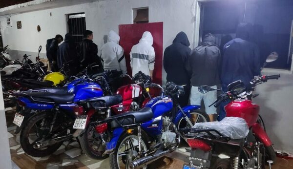 Luque: Detienen a 8 wileros en Zona de Vértigo