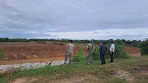 Tajamar en el Chaco: Ministro de la SEN verificó avances en la revitalización de sistemas de captación