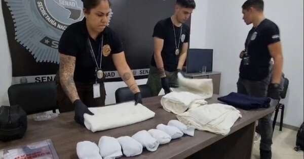 Diario HOY | Detienen a “mula” que pretendía viajar a España con droga entre sus pertenencias