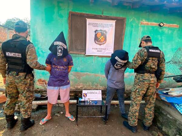 San Antonio: caen dos hermanos con droga - Nacionales - ABC Color