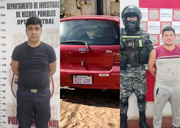 Polibandi detenido por hurto de vehículo •