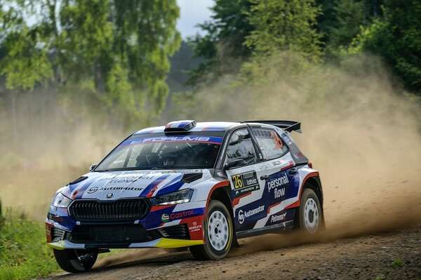 Mundial de Rally: Fau Zaldívar se ubica en el Top 3 en Letonia - ABC Motor 360 - ABC Color