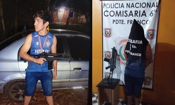 Atrapan a sujeto que se paseaba con réplica de fusil en Franco – Diario TNPRESS