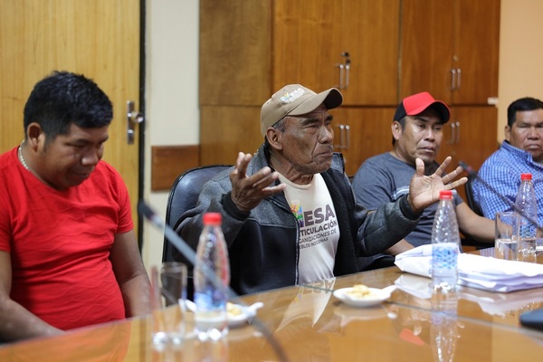 Preocupación de Comunidad Ayorea sobre desmonte de tierras