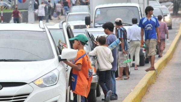 El Ministerio de la Niñez y la Adolescencia identificó a más 1.100 niños en situación de calle