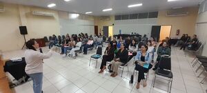 Inicia el ciclo de talleres mensuales para familias azules en Encarnación