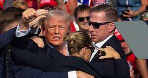 La Nación / Bala disparada a Trump estuvo a medio centímetro de perforar su cráneo, afirma médico