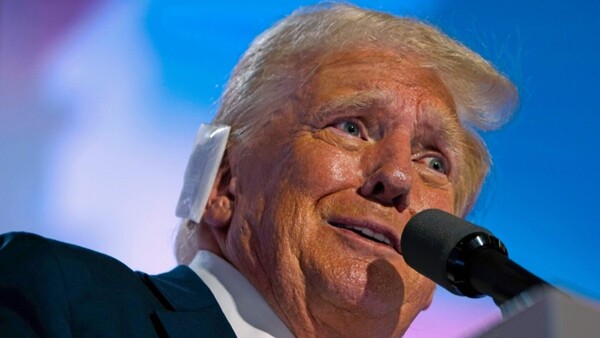 Trump reaparece con tono edulcorado