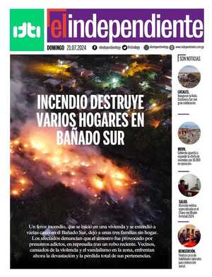 Tapa del 21/07/2024 - El Independiente