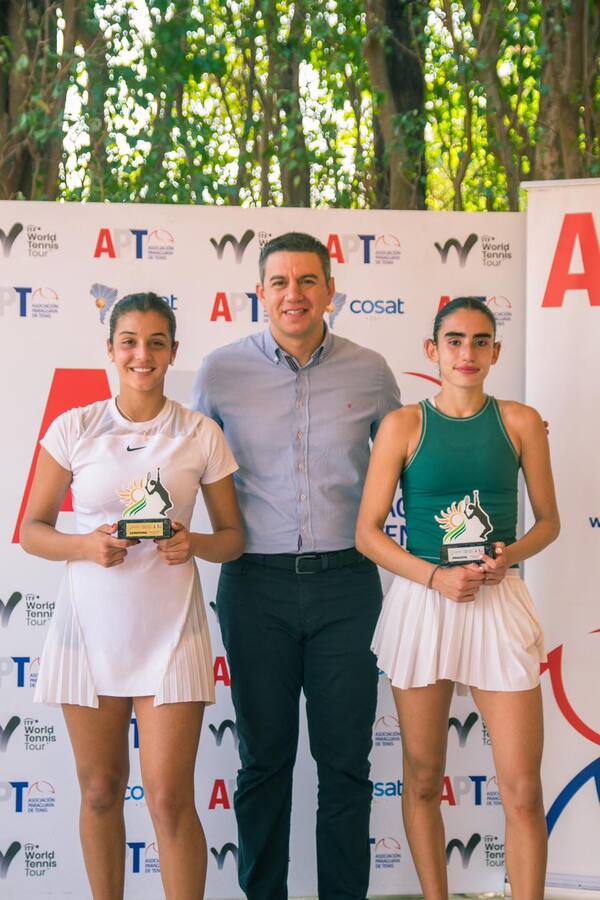 Santino y Catalina con oro en ITF de 18 años, cierran cadena de logros guaranies