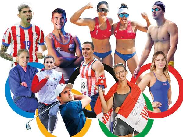 Superatletas paraguayos en París 2024 - ABC Revista - ABC Color