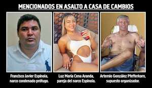 Narco condenado ideó asalto a casa de cambios de Villa Morra, sostienen policías - Policiales - ABC Color
