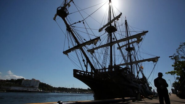 Todo a punto para extraer del mar galeón del siglo XVII hundido en el sur de España