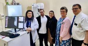 La Nación / Salto del Guairá: hospital recibe nuevos equipos de mamografía