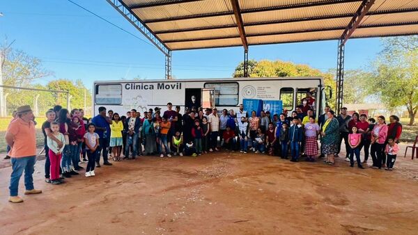 Clínica móvil lleva atención a más de 300 personas en Curuguaty