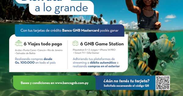La Nación / El banco GNB y Mastercard invitan a disfrutar a lo grande