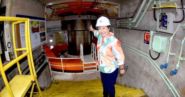 La Nación / De visita oficial, directora del FMI recorrió Itaipú ayer