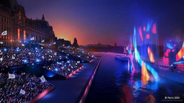 Rumbo a París 2024: El río Sena vestirá sus mejores galas en una inédita inauguración - Polideportivo - ABC Color