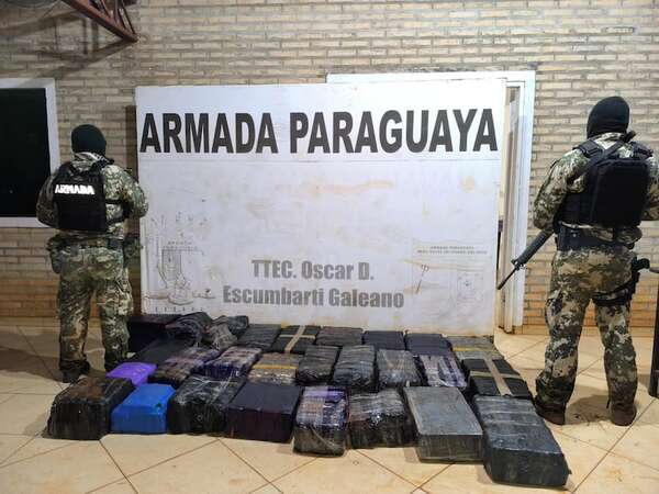 Incautan carga de marihuana en el lago de Itaipú - ABC en el Este - ABC Color