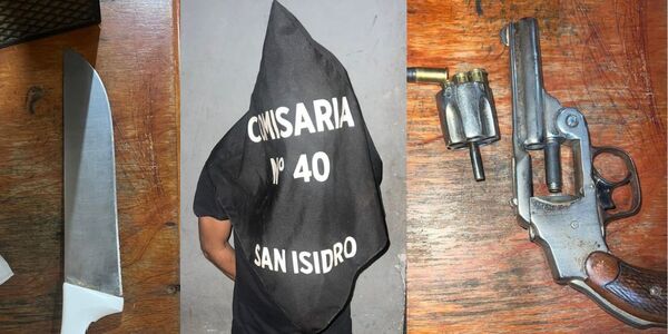 SUJETO FUE APREHENDIDO POR REALIZAR DISPAROS AL AIRE EN ENCARNACIÓN - Itapúa Noticias