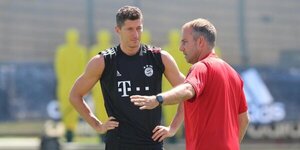 Lewandowski quiere repetir los éxitos con Flick
