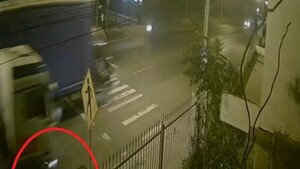 Motociclista muere arrollado por camión cisterna sobre la avenida Semidei