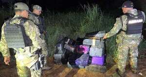 Diario HOY | Personal naval incauta 28 cajas de marihuana prensada en el Lago Itaipu