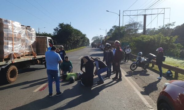 Fatal accidente en Hernandarias
