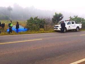 Carapeguá: docente despistó con su camioneta, “por la densa niebla” - Nacionales - ABC Color