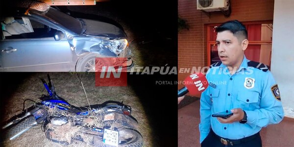 INVESTIGAN CASO DE MOTOCICLISTA QUE FALLECIÓ TRAS COLISIÓN EN CARLOS A. LÓPEZ - Itapúa Noticias
