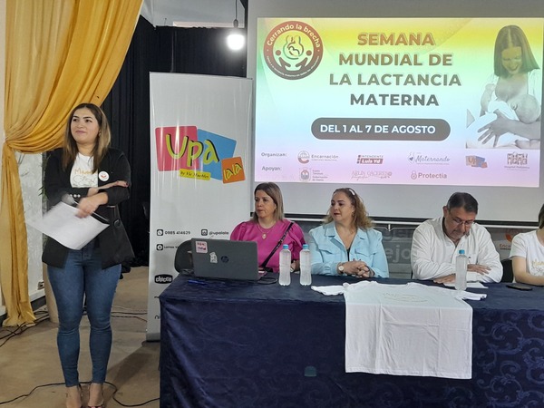 Lanzan la Feria Maternal en conmemoración de la Semana Mundial de la Lactancia Materna